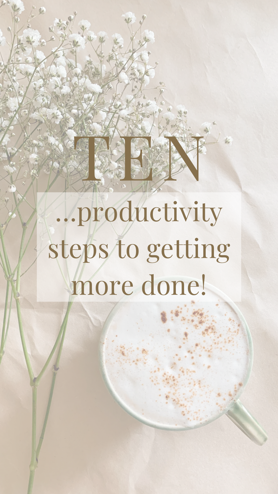 Step-by-Step Productivity guide